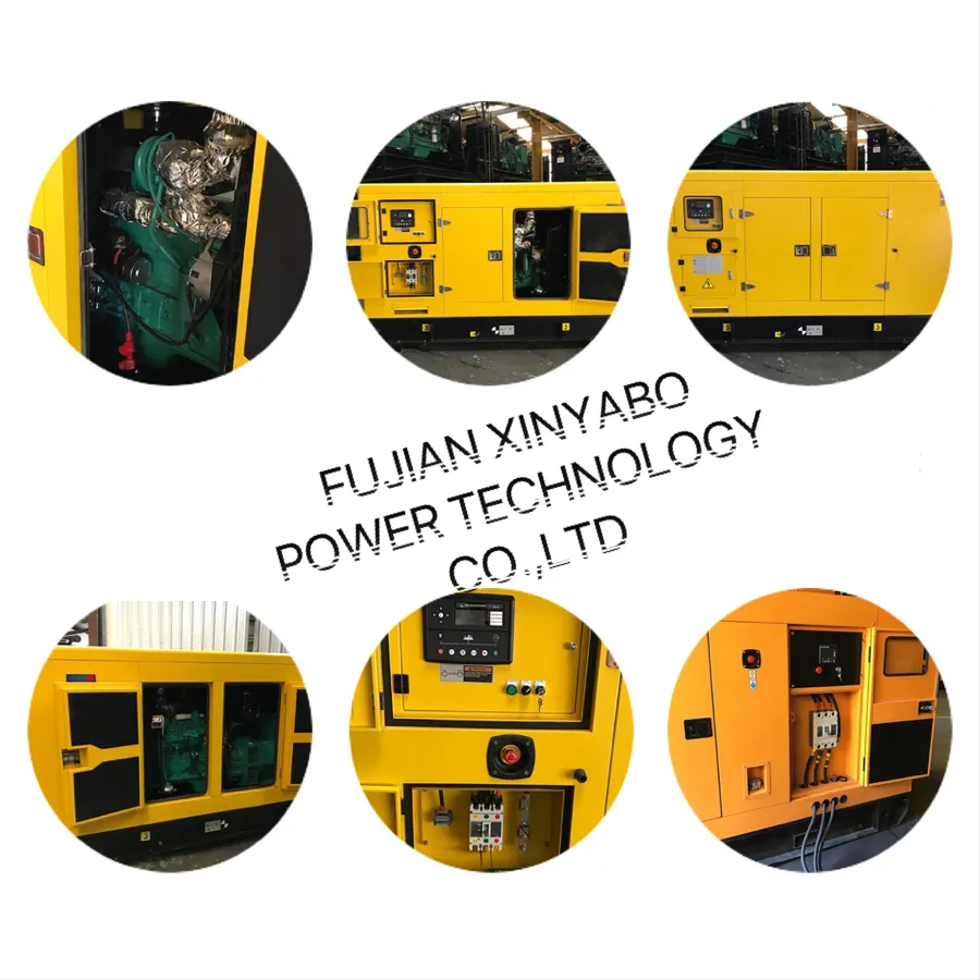 10kVA 25kVA 100kVA 200kvacummins Perkins Soundproof Diesel Generator