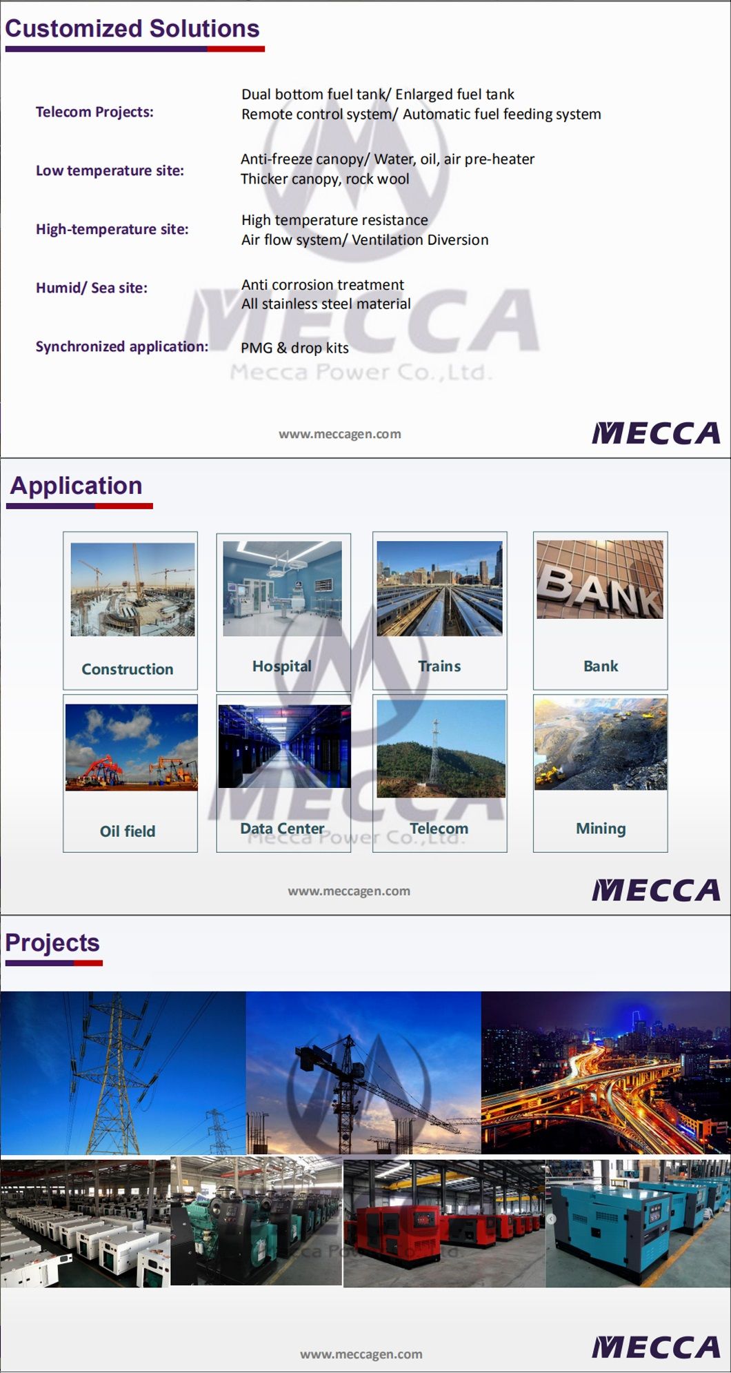 1300kw Open Type Diesel Power Generator with Perkins Engine[Mbp14]