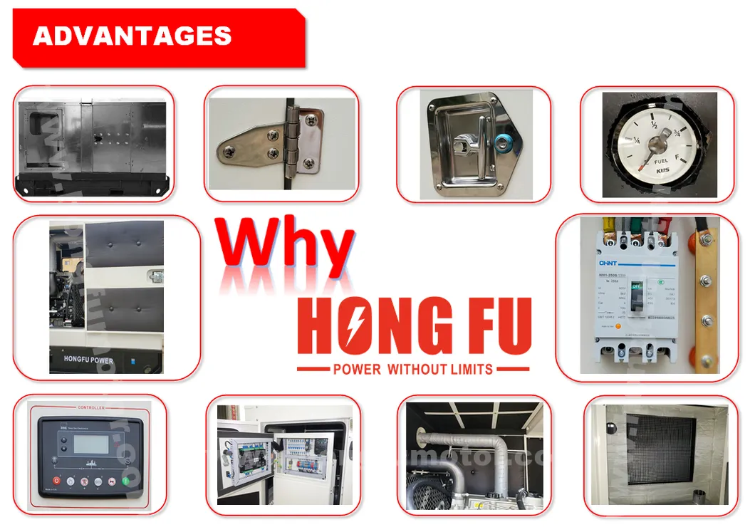 24kw/30kVA 26kw/33kVA Deutz Diesel Generator Set with Galvanized Canopy