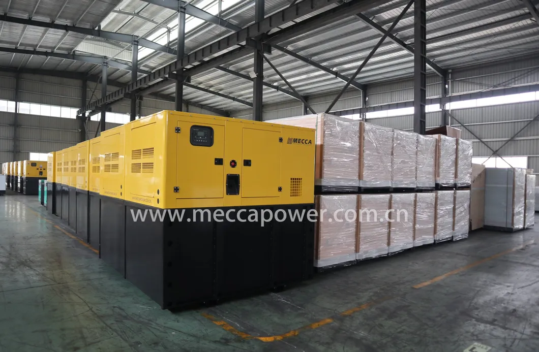 438kVA/350kw Ultrasilent Deutz Engine Diesel Powered Generator Backup