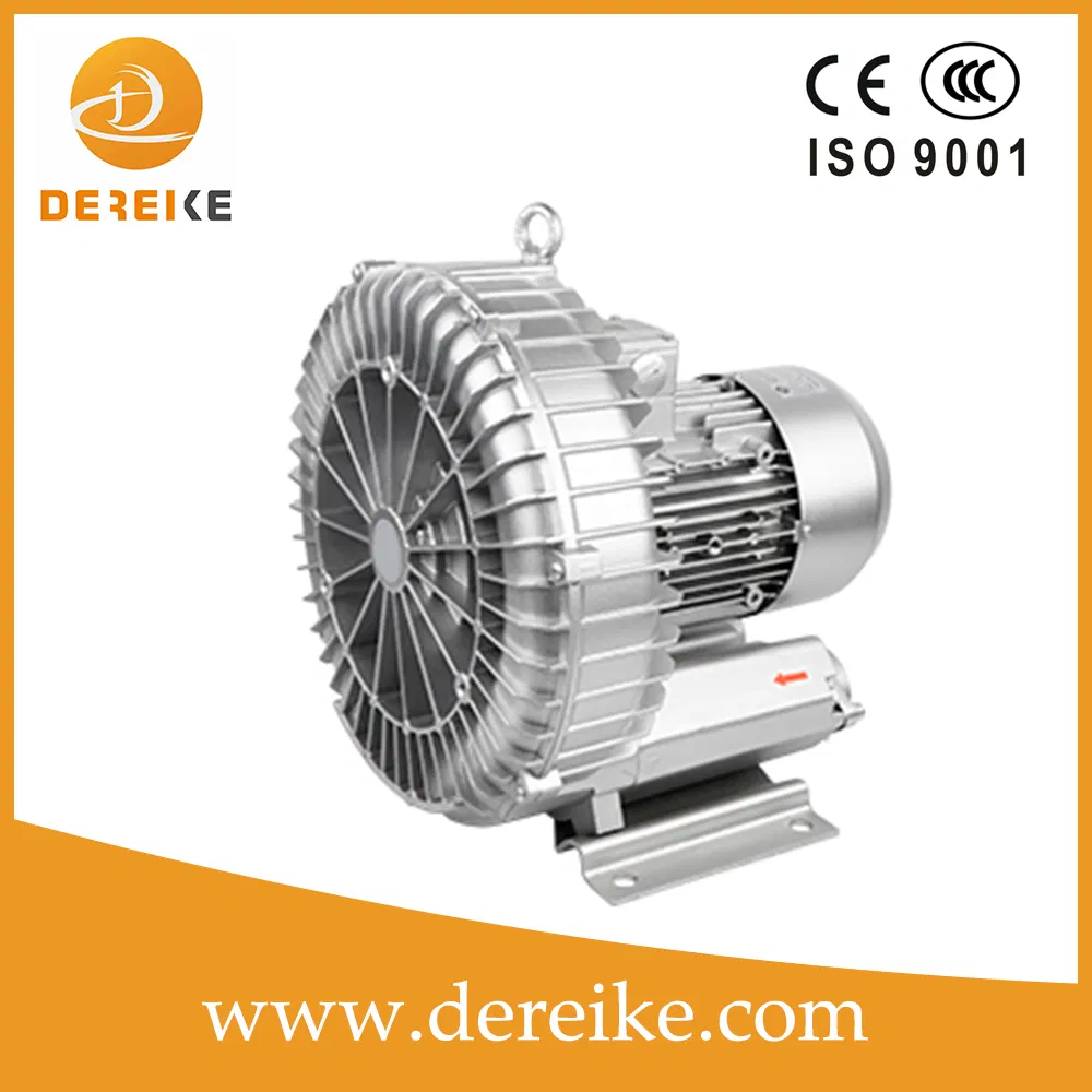 5.5kw Dereike Side Channel Blower with Large Air Flow to 100cfm Dhb 830c 5D5