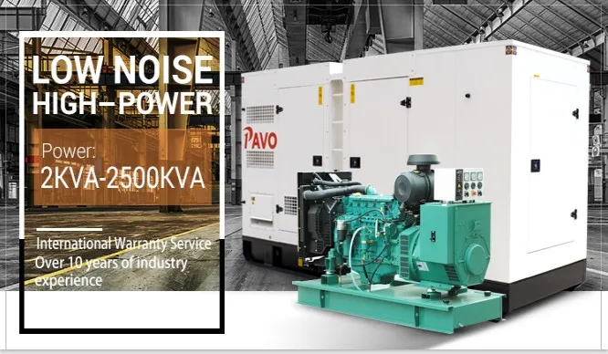 56kVA/45kw Power Generator Genset Diesel Engine Silent Diesel Generator Set