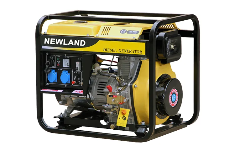 7.5kw Air Cooled Open Frame Diesel Generator