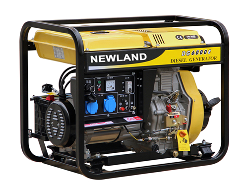 7.5kw Air Cooled Open Frame Diesel Generator