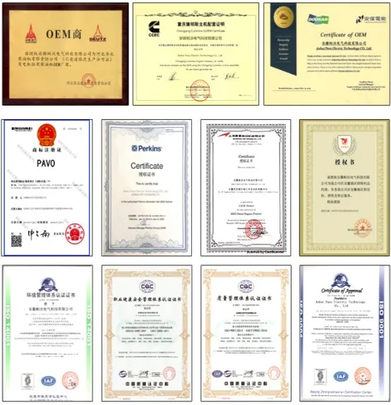 80kVA/64kw Open Diesel Generator Set Powered by Weichai Engine Power Stanford/Pavo Alternotor