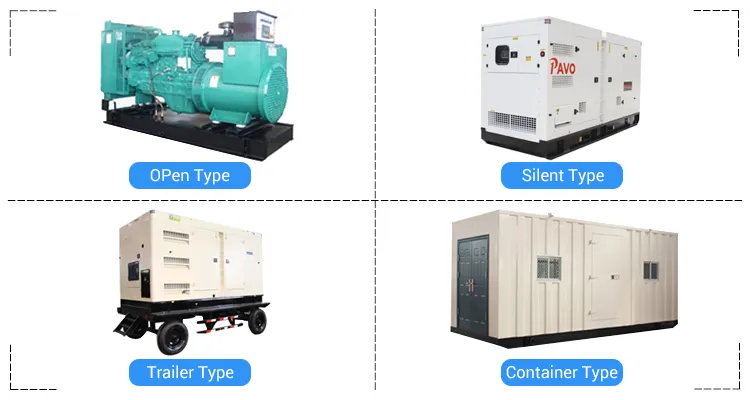 80kVA/64kw Open Diesel Generator Set Powered by Weichai Engine Power Stanford/Pavo Alternotor