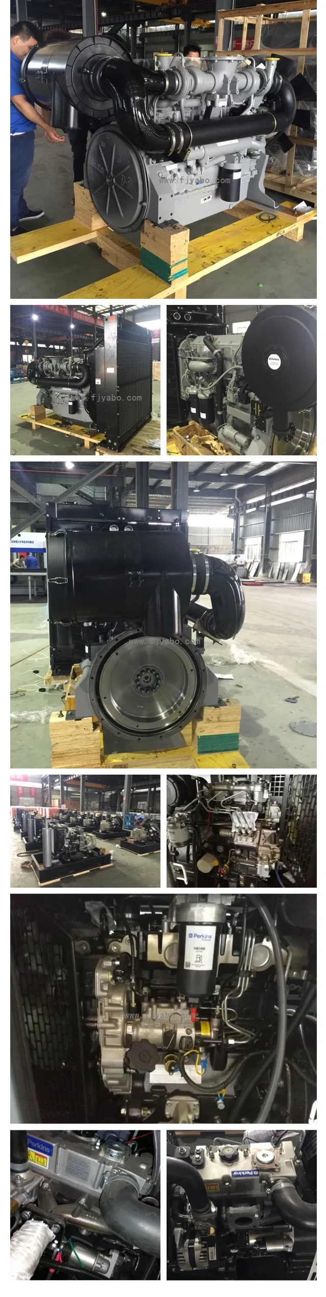 9kVA~2200kVA Silent Perkins Diesel Generator Powered