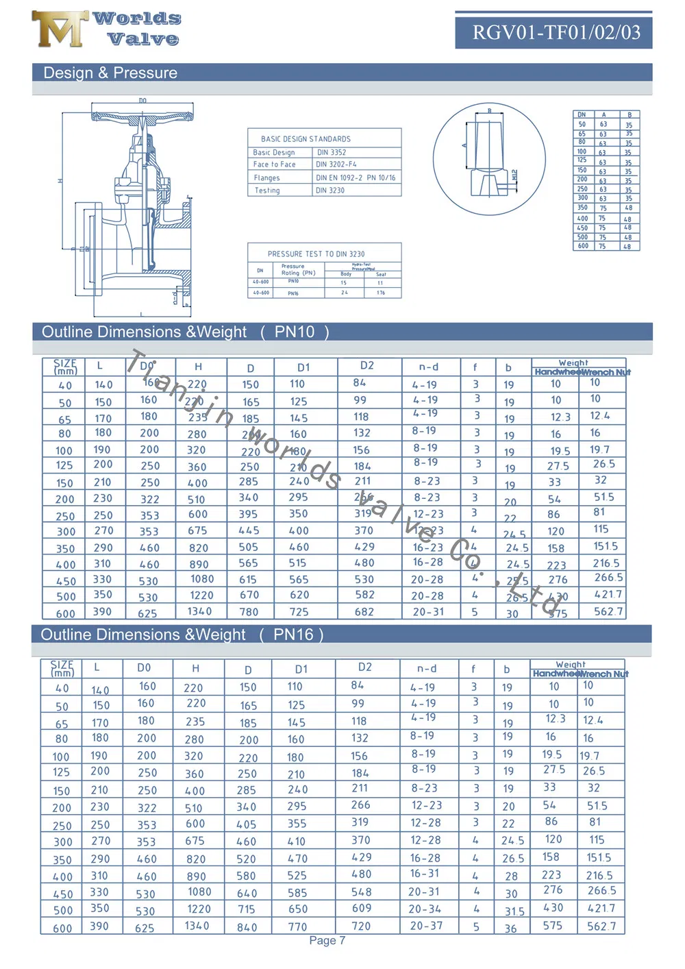 BS5163 Ductile Iron Gate Sluice Control Valve with Ce Approved