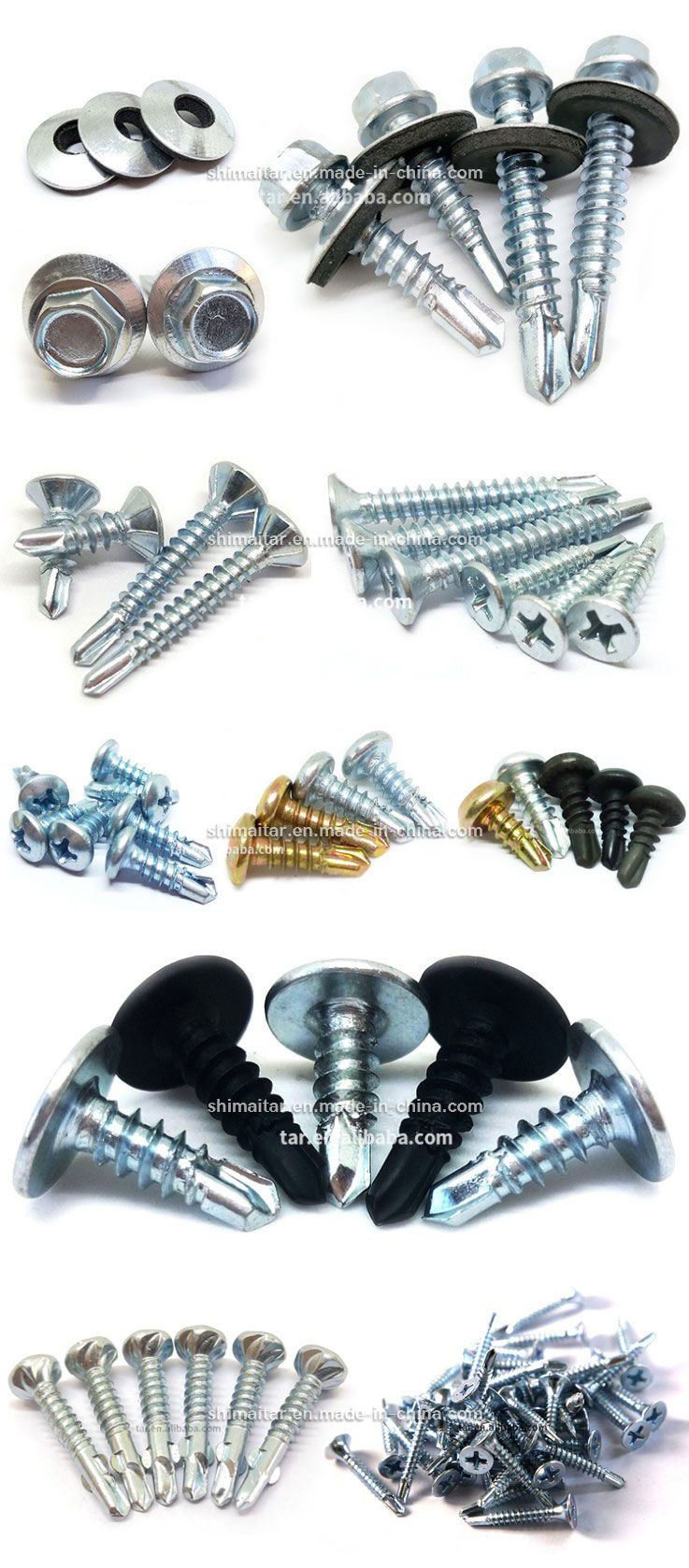 Carbon Steel 1022A Hex Head Self Tapping Screw Supplier