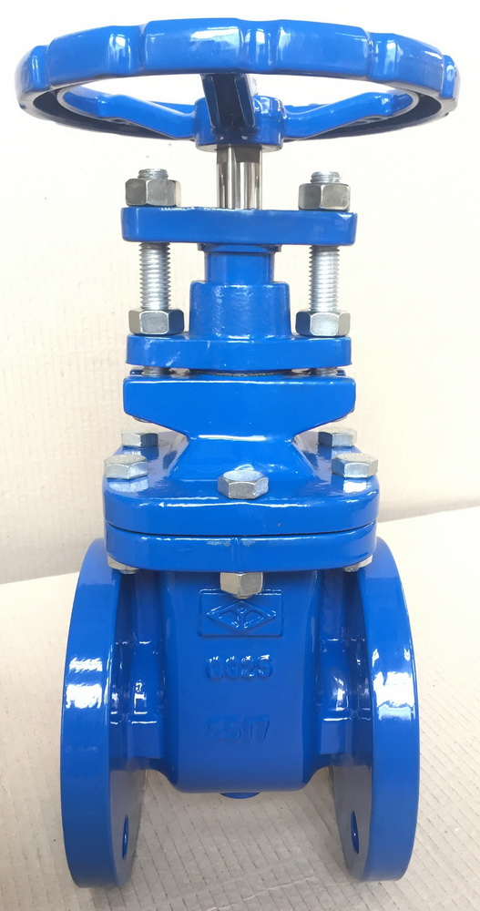 China BS5150 pn10/ pn16 metal seated cast iron gate valves