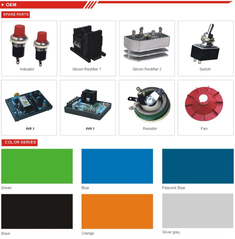 Cummins 260kw to 360kw Standby Diesel Generator Made in China