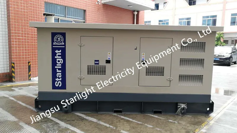 Factory Generator 50kw 62.5kVA Weichai R4110d Diesel Generating Set Soundproof Genset Price
