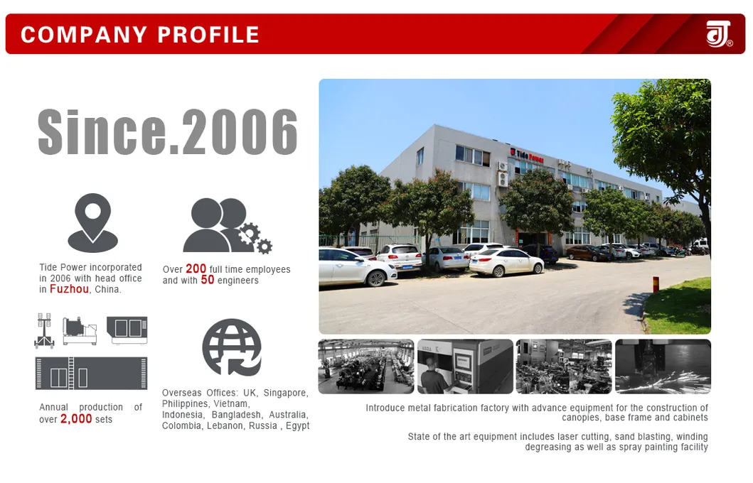 Fast Delivery 30kVA 50kVA 80kVA 100kVA Silent Type Good Quality Ce Approved Diesel Engine Generator Price