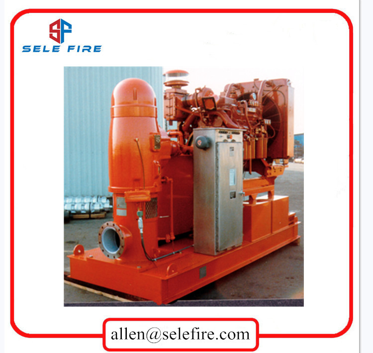 Fire Pump Manufacturer Diesel Engine Vertical Turbine Circulating Fire Pumps