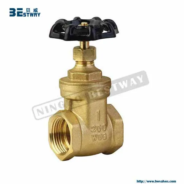 Forged Brass Gate Valve with Thread End (BW-G04)