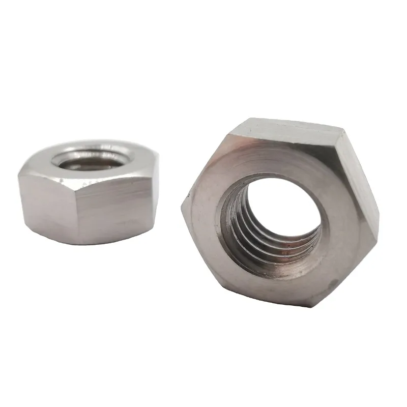 GB/T 6172.1 Gr5 Titanium Hexagon Thin Nuts