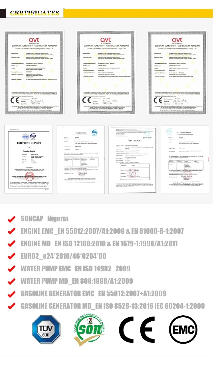 Genour Power Best Small Generator, 1000W Generator, Mini Petrol Generator