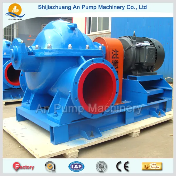 High Head Split-Casing Centrifugal Water Pump for Drainage Pumping Stations