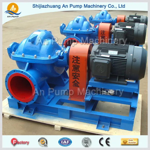 High Head Split-Casing Centrifugal Water Pump for Drainage Pumping Stations