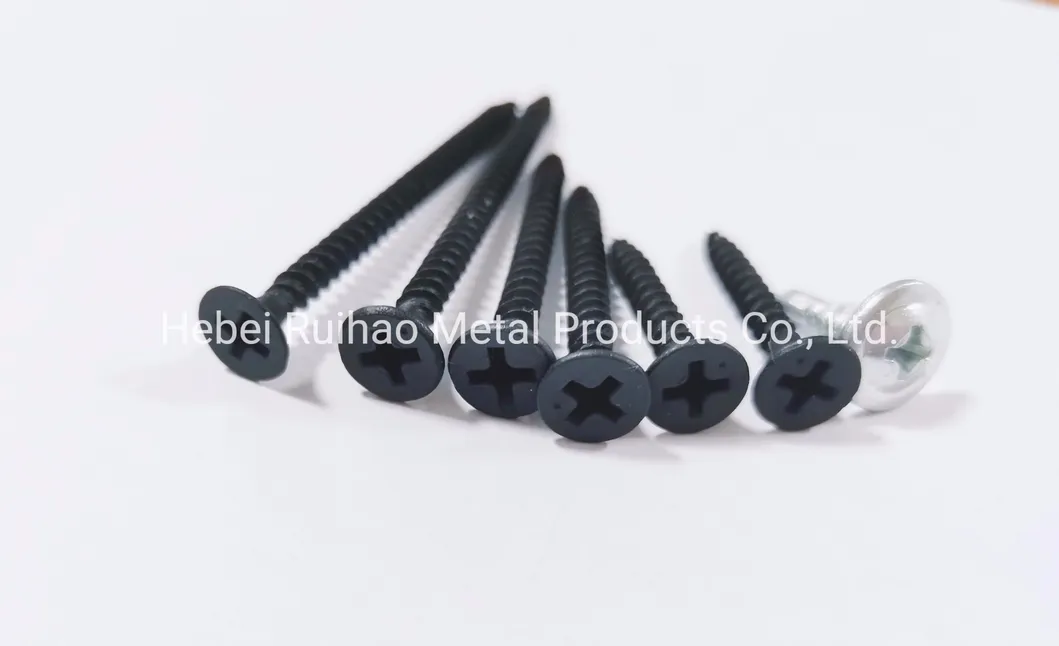 High Quality 1022A Concrete Drywall Screw Black Screw Nail Manufacturer