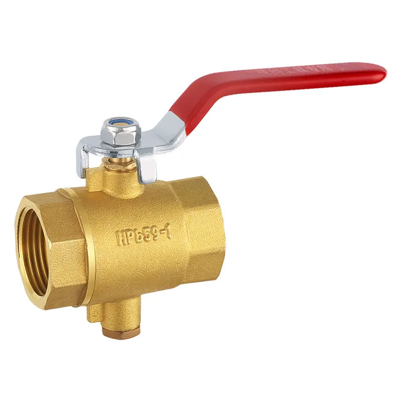 High Quality Chinese Manufacturer Htm Brass Ball Valve