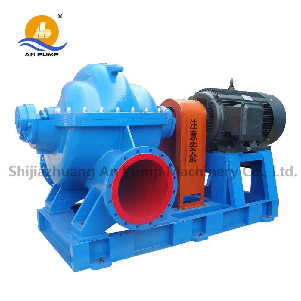 Large Flow Horizontal Centrifugal Split Case Pump Salt Water