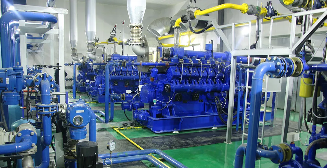 Liyu 1000kw Low Cost High Voltage 10.5kv Natural Gas Engine Generator Set