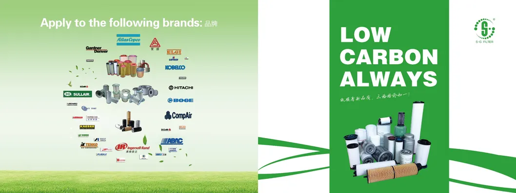 Replacement Atlas Copco Air Compressor Part Oil Filter 1513033701 1513033700 2903033700