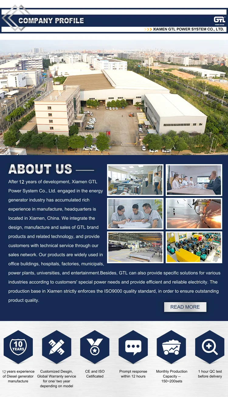 Silent Generator for Sale 45kw 56kVA Diesel Generator Manuafcturer Supply