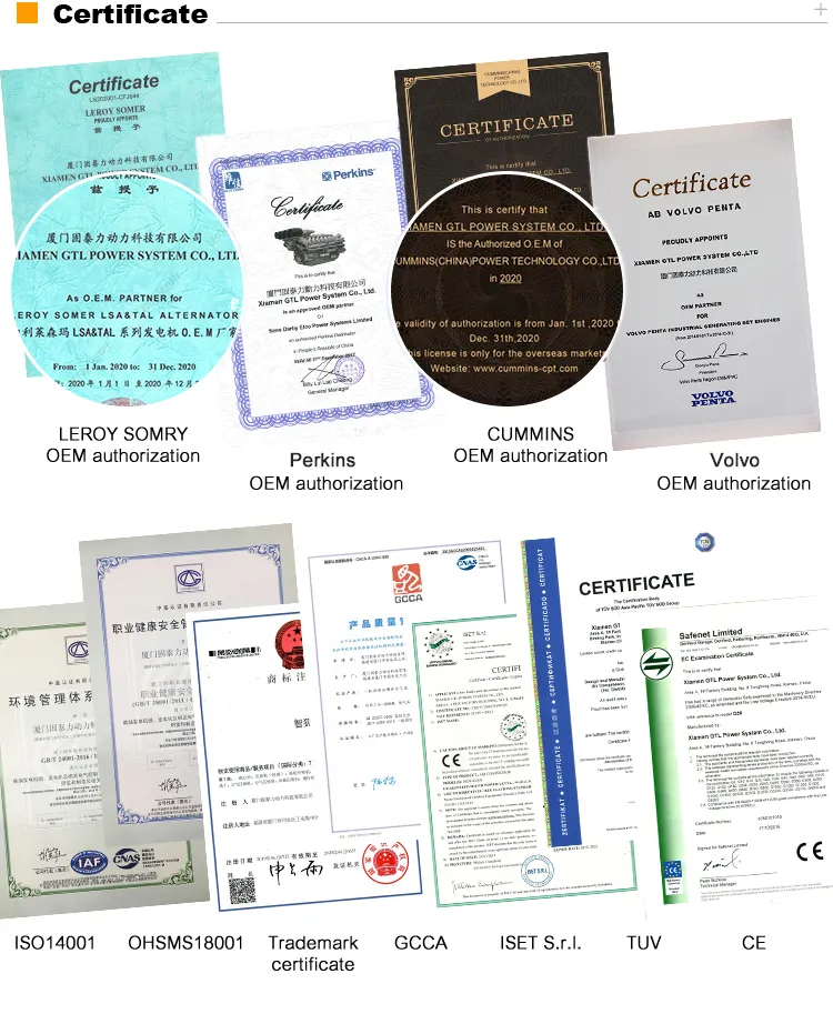 Silent Generator for Sale 45kw 56kVA Diesel Generator Manuafcturer Supply