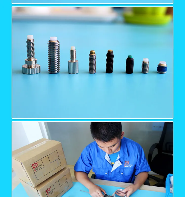 Socket Set Screw with Nylon Tip