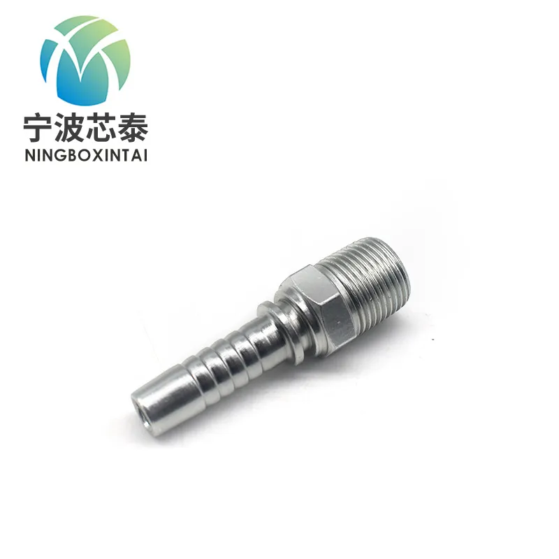 Stainless Steel Threaded Male NPT Jic Fitting Jic NPT Jic Tee Nipple Fittings Connectors Adapters