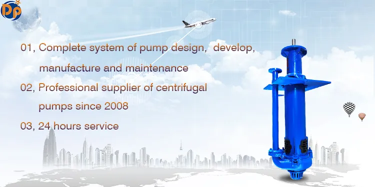 Vertical Centrifugal Slurry Pump Mud Pump for Gold Mining