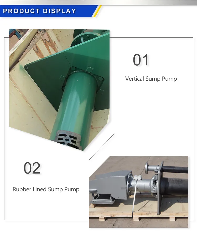 Vertical Centrifugal Slurry Pump Mud Pump for Gold Mining